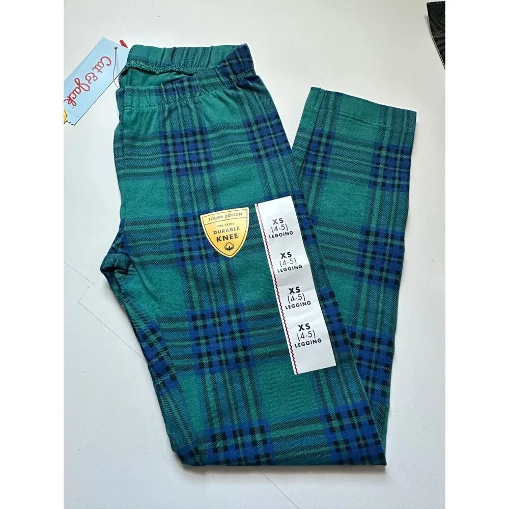 Cat & Jack Little Girls Long Sleeve and Leggings Set size XS (4/5)